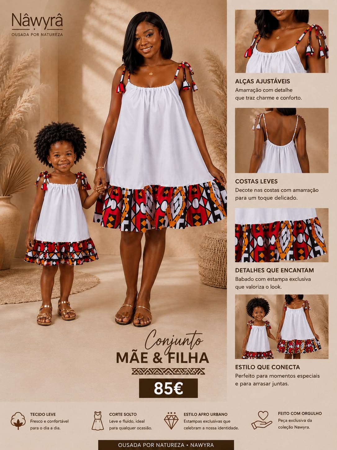 Conjunto Mãe e Filha