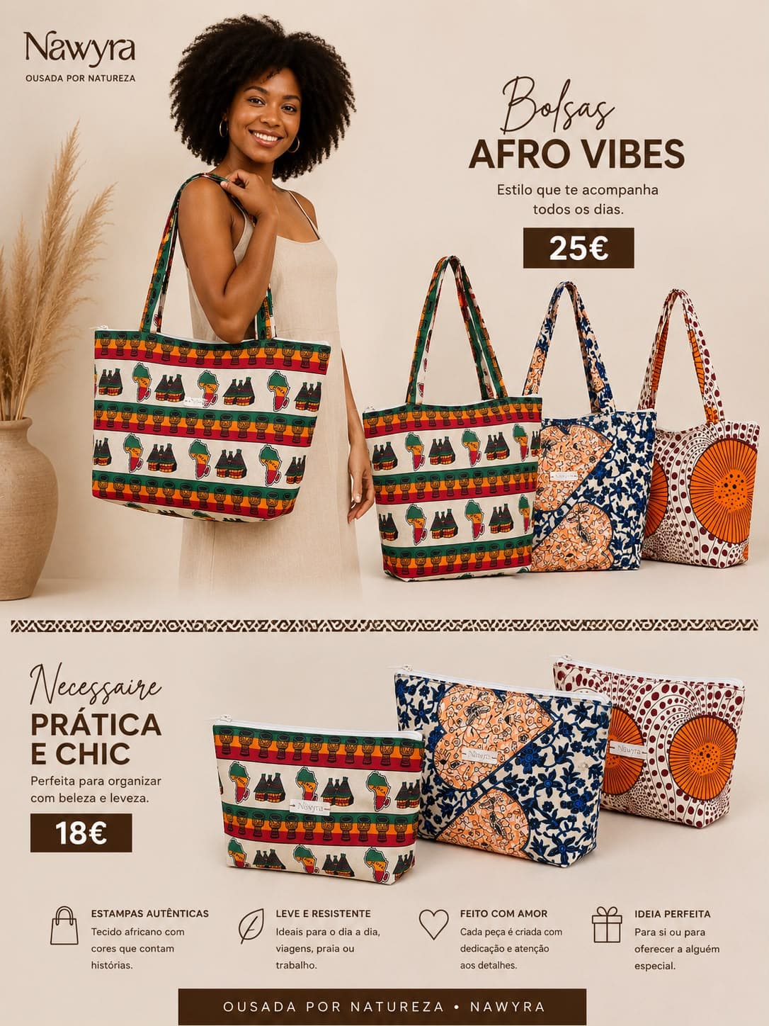 Bolsa Afro Vibes